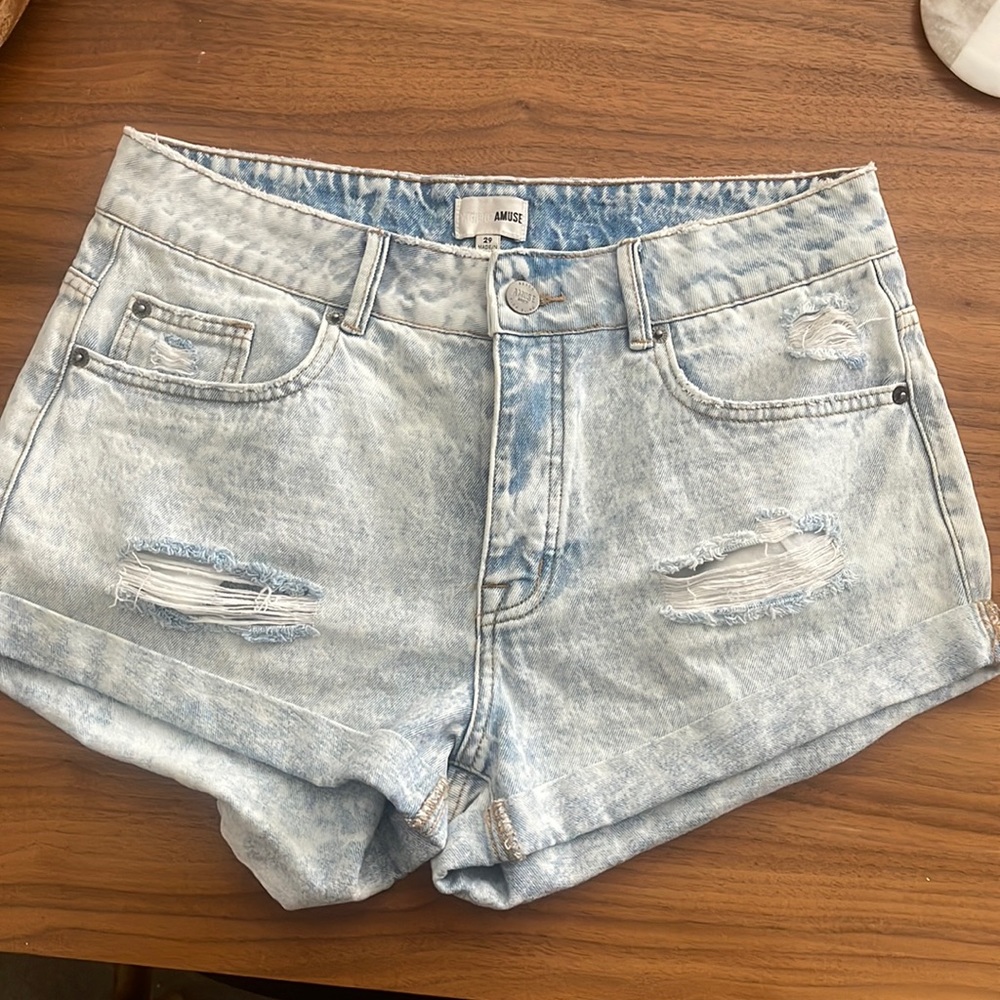 Amuse Society Jean shorts